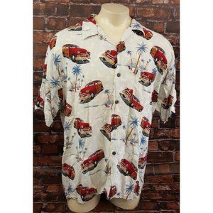 Pineapple Connection Hawaiian Shirt Men XL Vintage